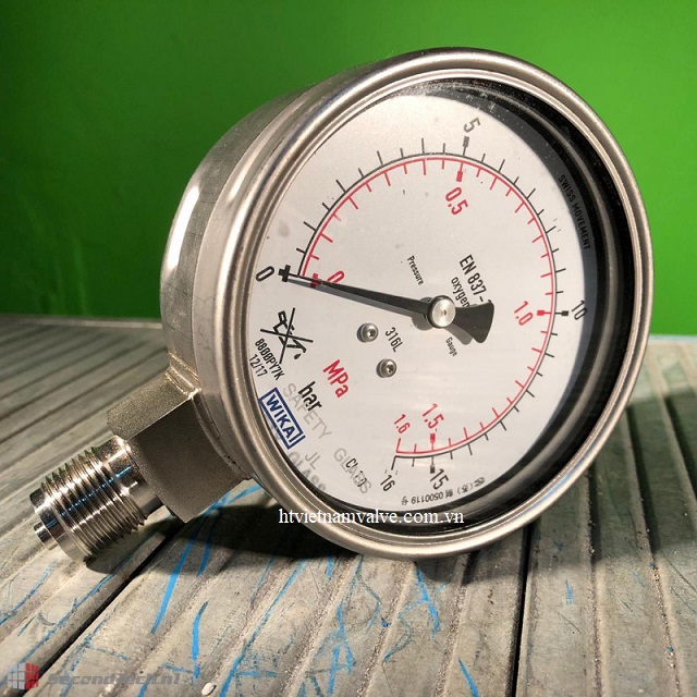 đồng hồ đo áp suất wika