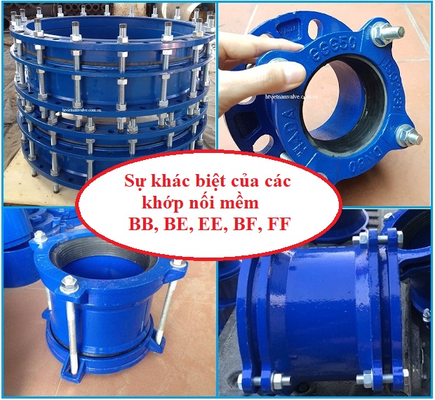 sự khác biệt của các khớp nối mềm
