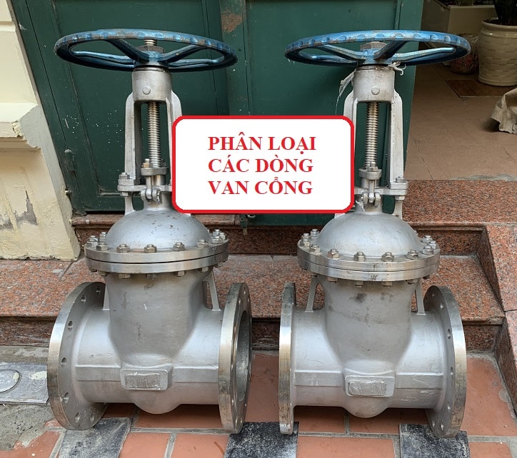 phân loại van cổng