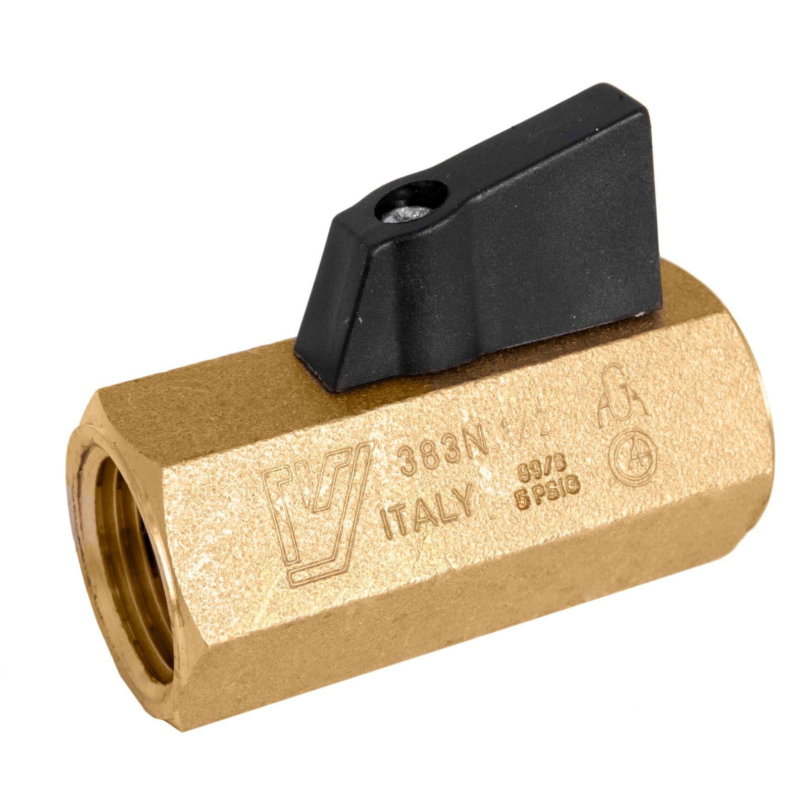 brass mini ball valve made in italy main 0