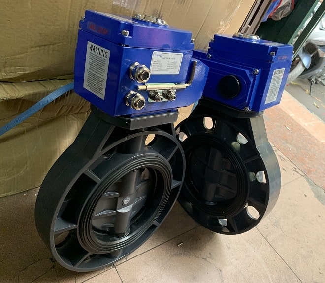 Van bướm điều khiển điện dạng ON/OFF 3 van bướm điều khiển điện dạng on/off